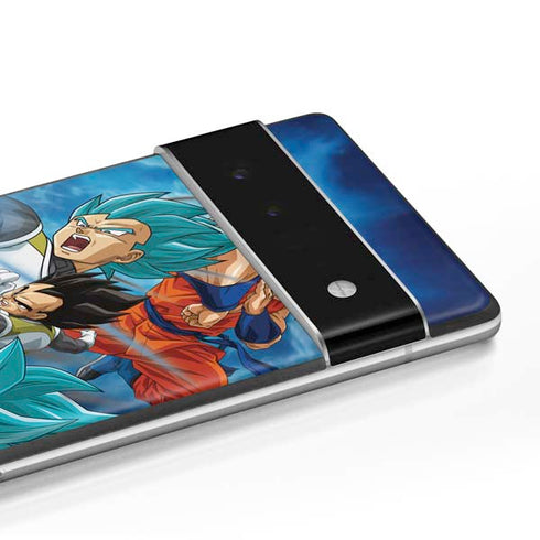 Dragon Ball Super Goku Vegeta Super Ball Google Pixel 6 Skin